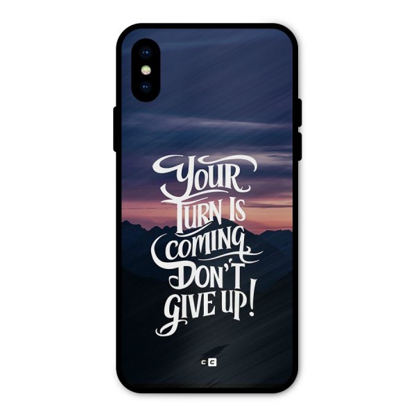 Your Turn Metal Back Case for iPhone X