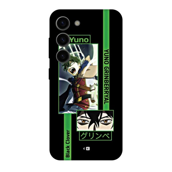 Yuno Black Clover Back Case for Galaxy S23