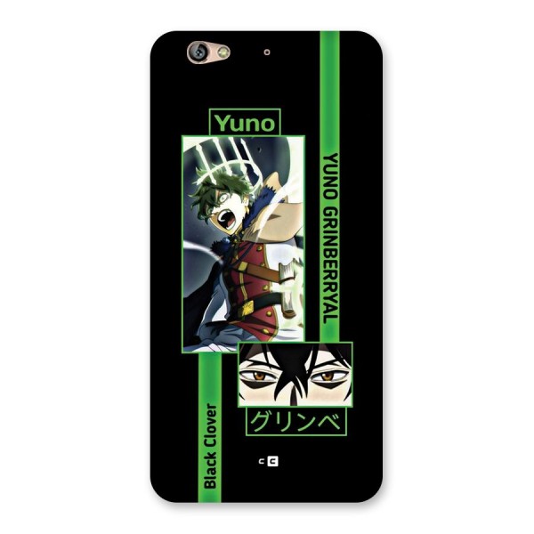 Yuno Black Clover Back Case for Gionee S6