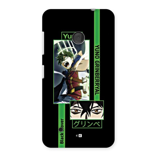 Yuno Black Clover Back Case for Lumia 530