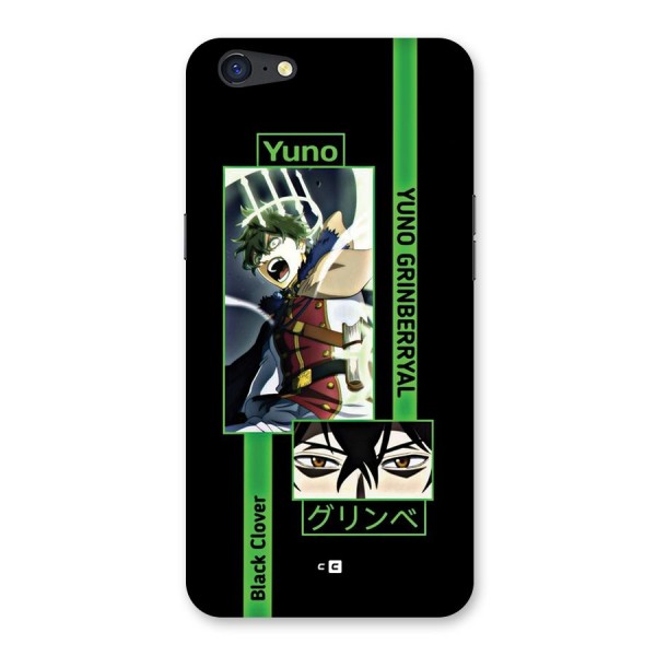 Yuno Black Clover Back Case for Oppo A71