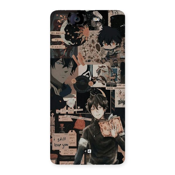 Yuno Collage Back Case for Canvas Knight A350