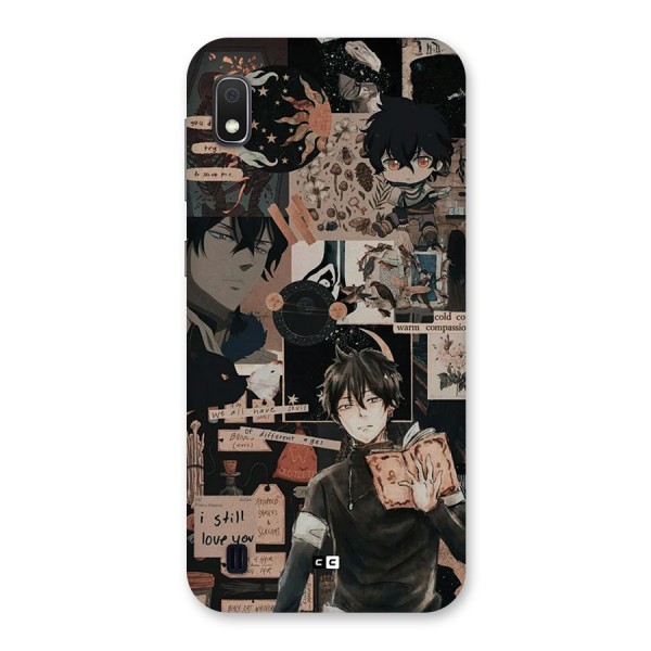 Yuno Collage Back Case for Galaxy A10