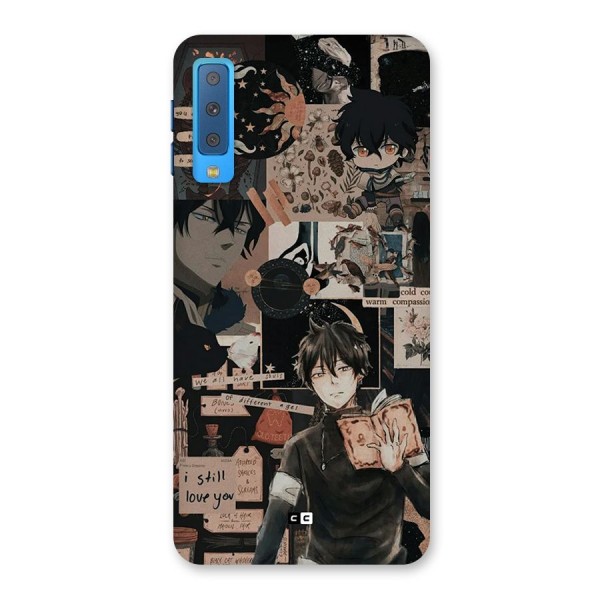 Yuno Collage Back Case for Galaxy A7 (2018)