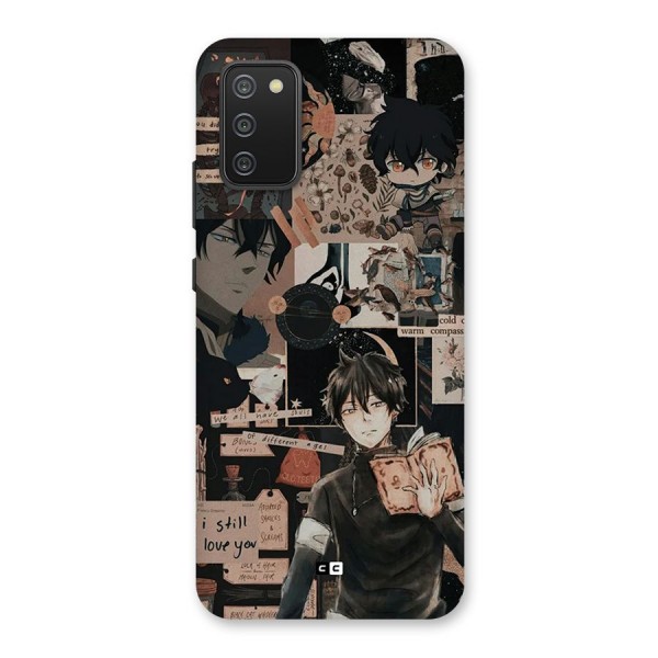 Yuno Collage Back Case for Galaxy F02s