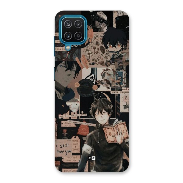 Yuno Collage Back Case for Galaxy F12