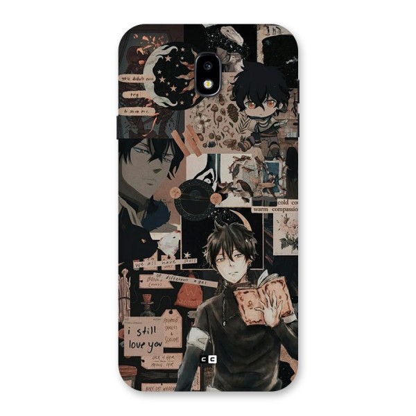 Yuno Collage Back Case for Galaxy J7 Pro