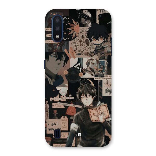 Yuno Collage Back Case for Galaxy M01