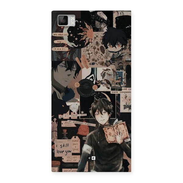 Yuno Collage Back Case for Mi3