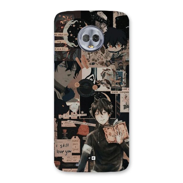 Yuno Collage Back Case for Moto G6