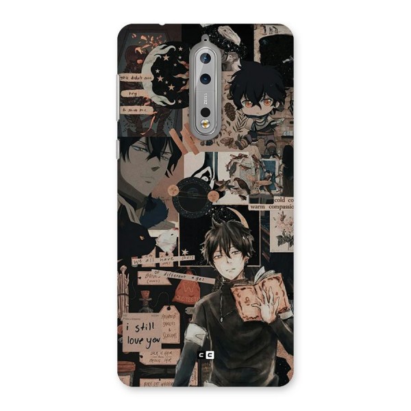 Yuno Collage Back Case for Nokia 8