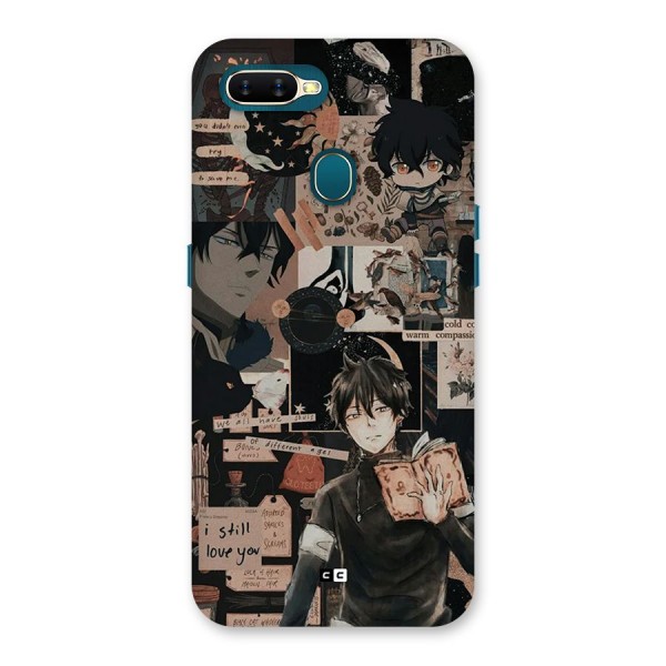 Yuno Collage Back Case for Oppo A12