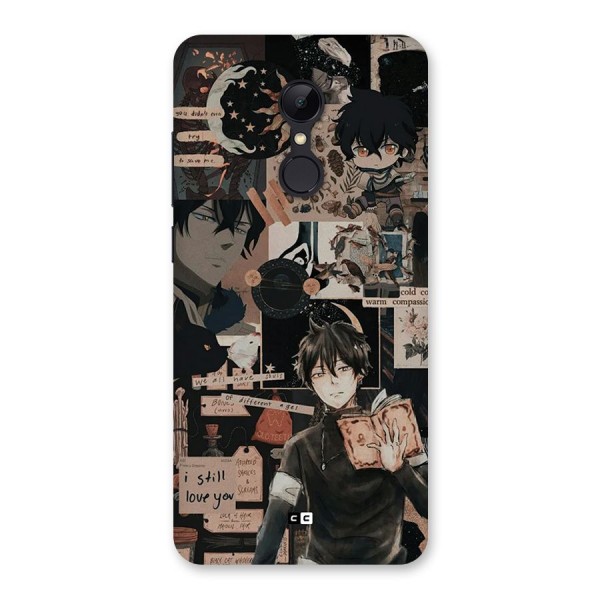 Yuno Collage Back Case for Redmi 5