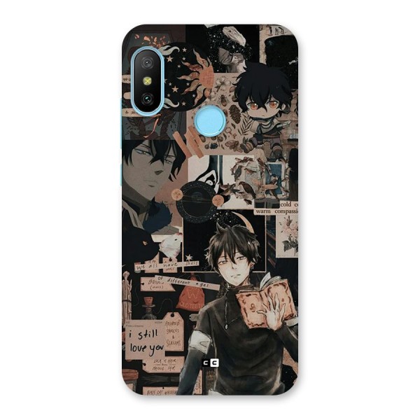 Yuno Collage Back Case for Redmi 6 Pro