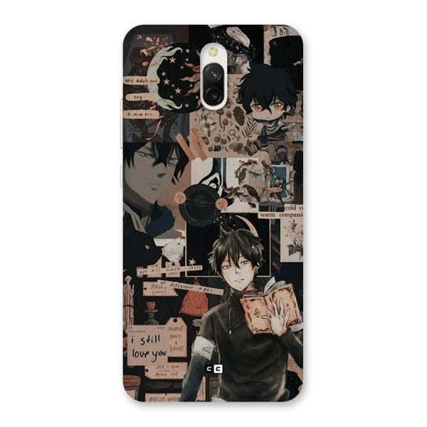 Yuno Collage Back Case for Redmi 8A Dual