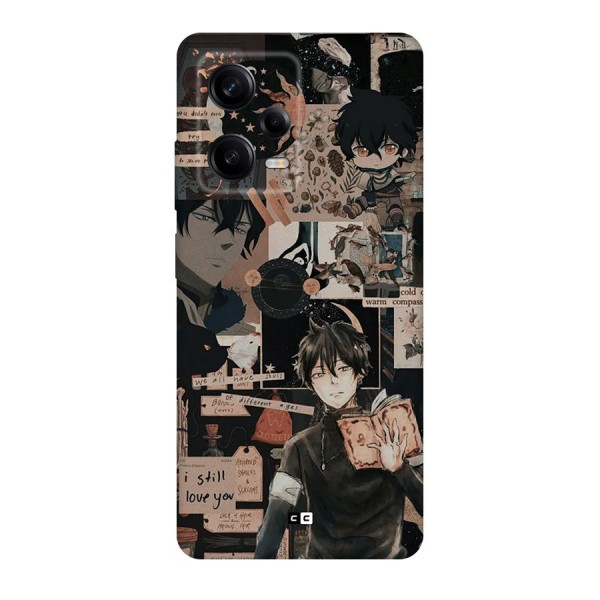 Yuno Collage Back Case for Redmi Note 12 Pro