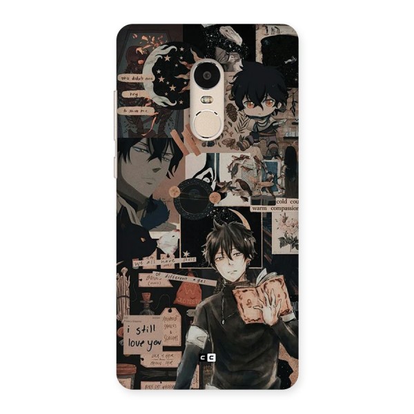 Yuno Collage Back Case for Redmi Note 4