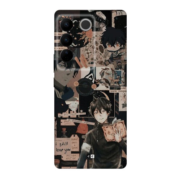 Yuno Collage Back Case for Vivo V27