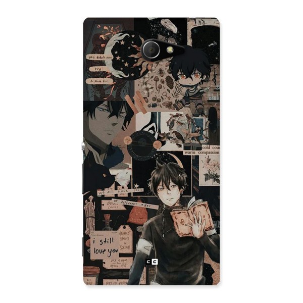 Yuno Collage Back Case for Xperia M2