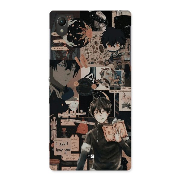 Yuno Collage Back Case for Xperia Z1