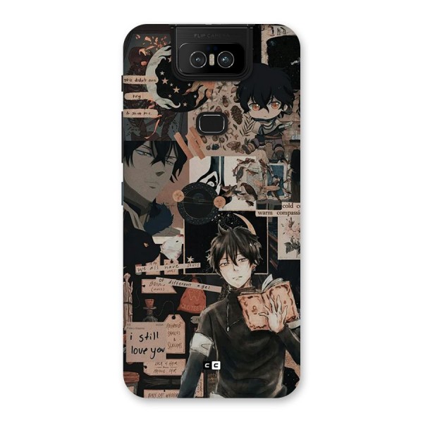 Yuno Collage Back Case for Zenfone 6z