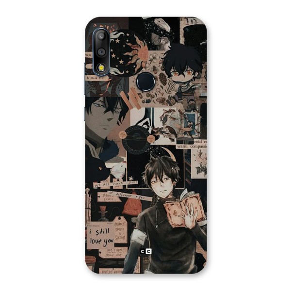 Yuno Collage Back Case for Zenfone Max Pro M2