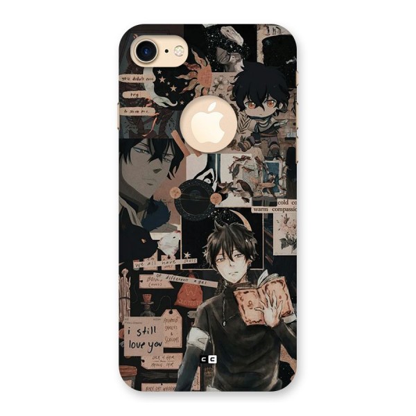 Yuno Collage Back Case for iPhone 8 Logo Cut