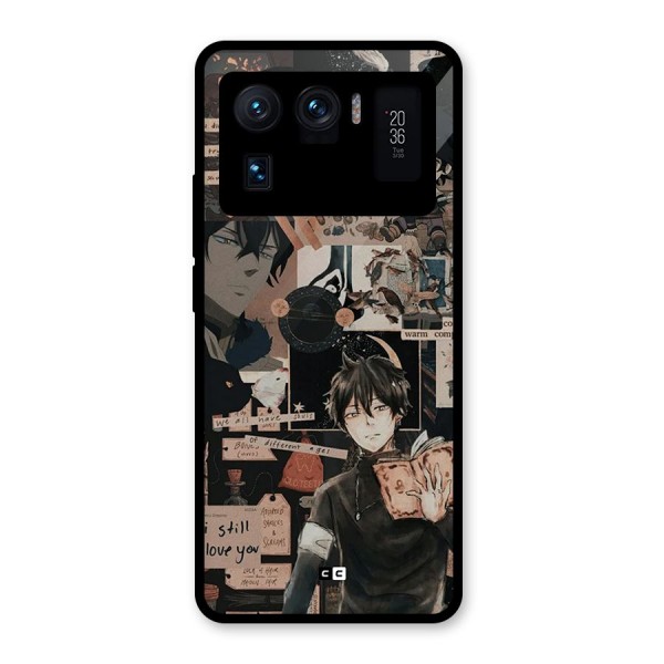 Yuno Collage Glass Back Case for Mi 11 Ultra