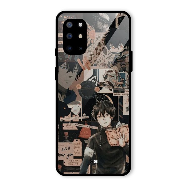 Yuno Collage Glass Back Case for OnePlus 8T