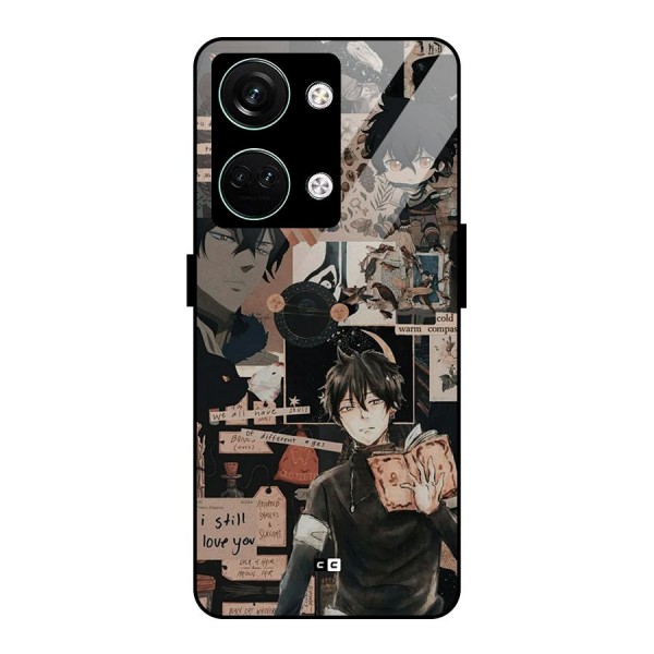 Yuno Collage Glass Back Case for Oneplus Nord 3