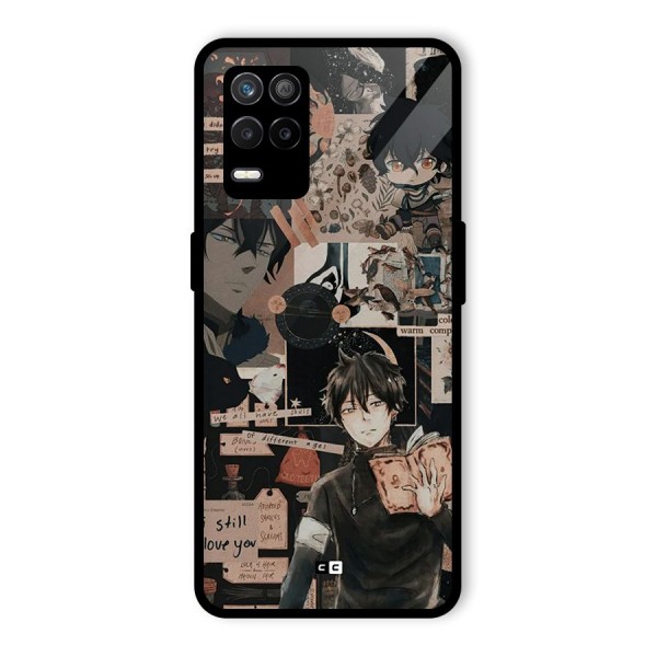 Yuno Collage Glass Back Case for Realme 9 5G