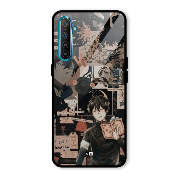 Yuno Collage Glass Back Case for Realme X2