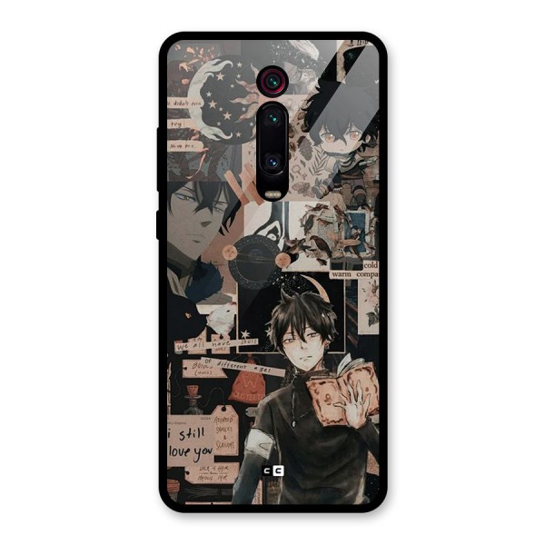 Yuno Collage Glass Back Case for Redmi K20 Pro