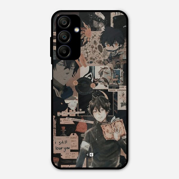 Yuno Collage Metal Back Case for Galaxy A15 5G