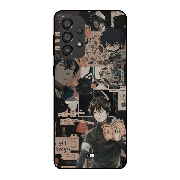 Yuno Collage Metal Back Case for Galaxy A33 5G