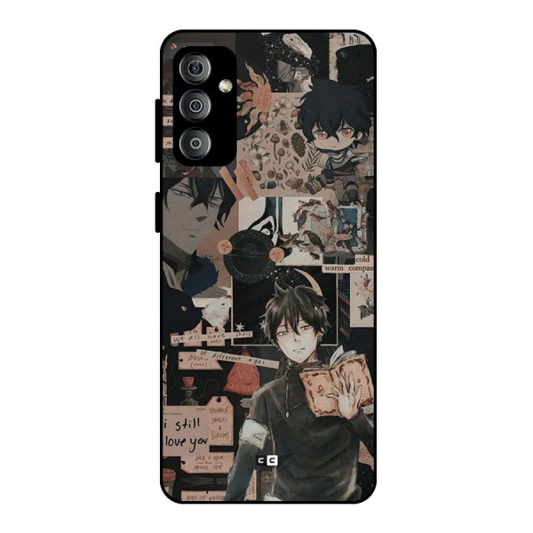 Yuno Collage Metal Back Case for Galaxy F23