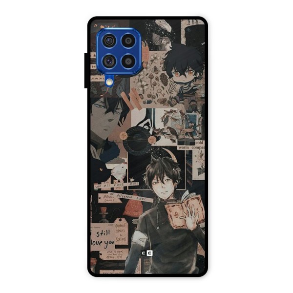 Yuno Collage Metal Back Case for Galaxy F62