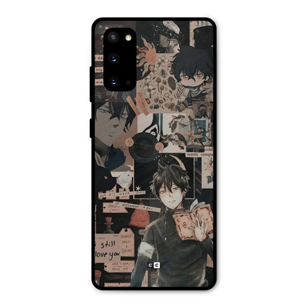 Yuno Collage Metal Back Case for Galaxy S20