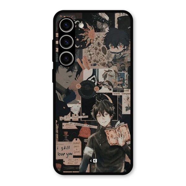 Yuno Collage Metal Back Case for Galaxy S23 Plus