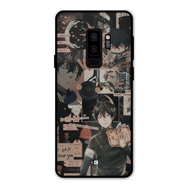 Yuno Collage Metal Back Case for Galaxy S9 Plus