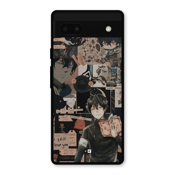 Yuno Collage Metal Back Case for Google Pixel 6a