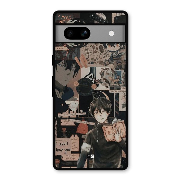 Yuno Collage Metal Back Case for Google Pixel 7a