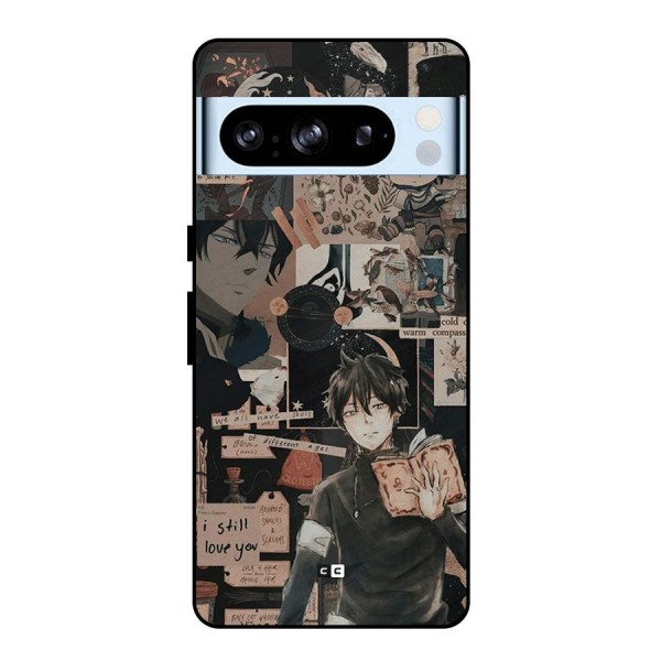 Yuno Collage Metal Back Case for Google Pixel 8 Pro