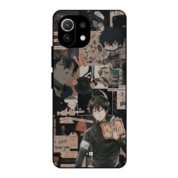 Yuno Collage Metal Back Case for Mi 11 Lite