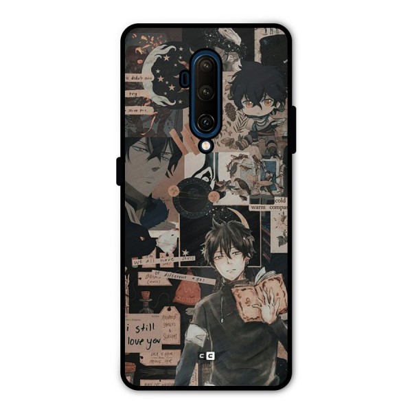 Yuno Collage Metal Back Case for OnePlus 7T Pro