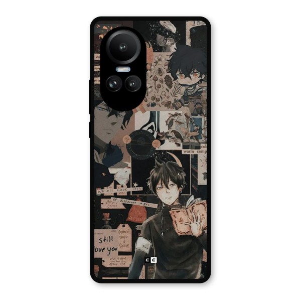 Yuno Collage Metal Back Case for Oppo Reno10 Pro