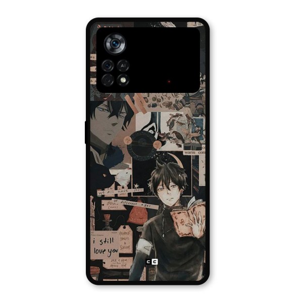 Yuno Collage Metal Back Case for Poco X4 Pro 5G