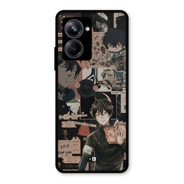 Yuno Collage Metal Back Case for Realme 10 Pro