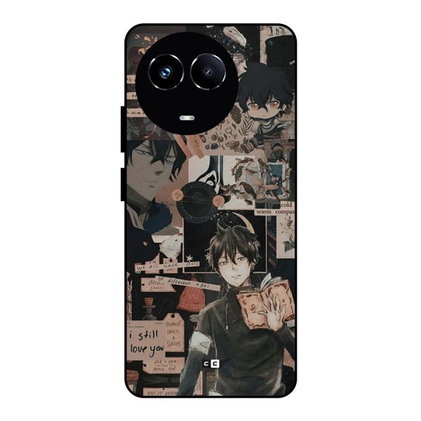 Yuno Collage Metal Back Case for Realme 11 5G