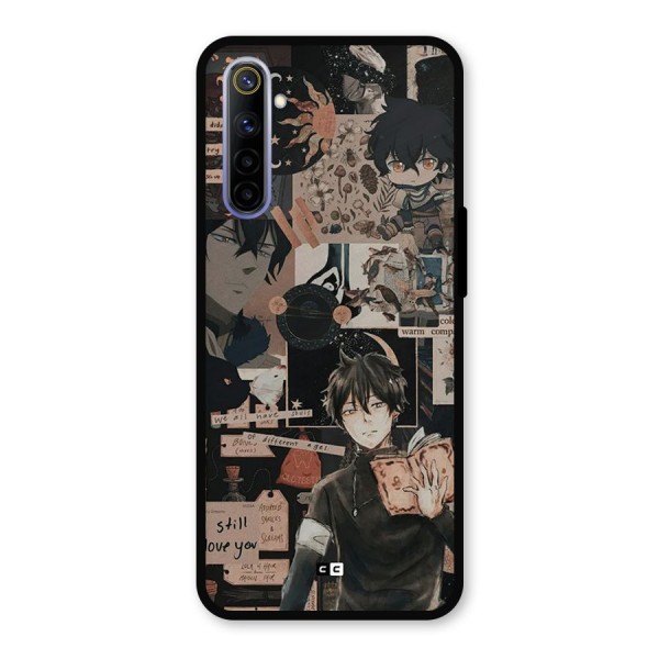 Yuno Collage Metal Back Case for Realme 6